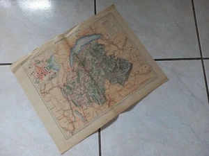 Map department of Haute-Savoie - LA France illustrated in good condition - Picture 1 of 5