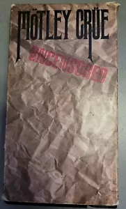 Motley Crue - Uncensored (VHS, 1986) RARE OUT OF PRINT - Picture 1 of 4