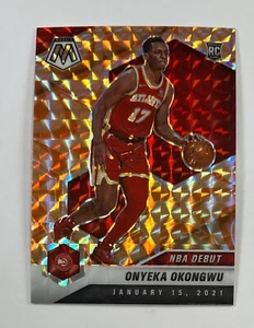 2020-21 Panini Mosaic #274 Onyeka Okongwu Orange Reactive Card MAR5 - Bild 1 von 2