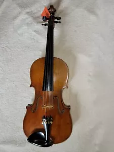 Violine 4/4 - Geige- ca. 1900 - ohne Zettel - unlabelled - böhmisch - Bild 1 von 11