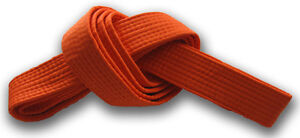 Solid Belts 4 cm Wide Double Wrap Sizing for Karate/Taekwondo/Judo/Kendo/Hapkido