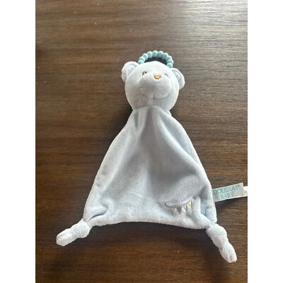 Douglas Baby синий медведь милый безопасности одеяло зубочистка - Изображение 1 из 3