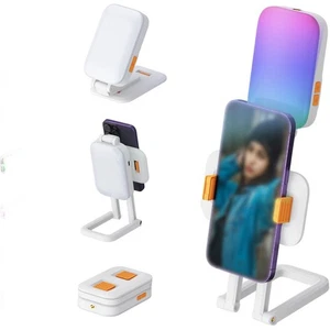 10 Inch Selfie Light with RGB Modes and Tripod for Makeup Video and Photography - Picture 1 of 11