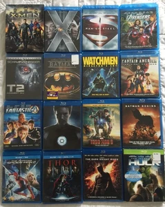 Super Hero Blu-Ray Lot - 16 Movies - FREE SHIPPING!! - Bild 1 von 2