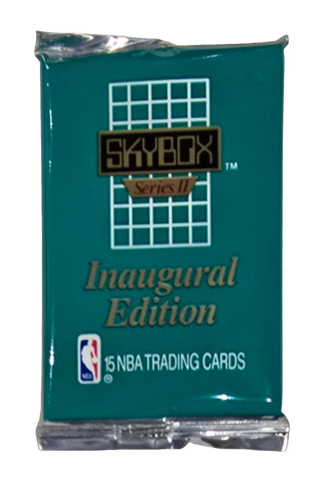 1990/91 Skybox NBA Basketball Series Two Hobby Pack (15 Cards) - Image 1 of 1