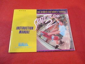 Skate or Die 2 Nintendo NES Instruction Manual Booklet ONLY
