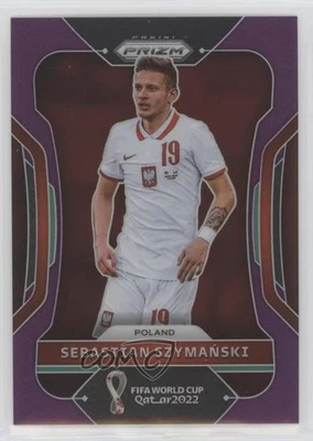 2022 Panini Prizm World Cup Qatar Purple /199 Sebastian Szymanski Szymański #171 - Image 1 of 2