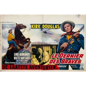 SEULS SONT LES INDOMPTES Affiche de film - 35x55 cm. - 1962 - David Miller, Kir - Photo 1/1