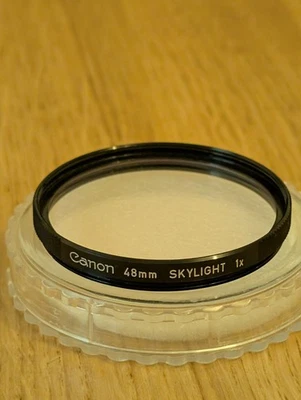 Canon 48mm Skylight 1x Filter - Image 1 of 2