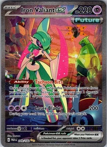 Iron Valiant ex Special Illustration Rare SV04: Paradox Rift 249/182 NM - Picture 1 of 2