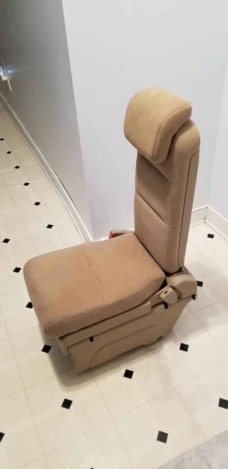 Honda Odyssey LX/EX 2005-2010 segunda fila asiento central medio tela tostada/marrón Foto 1 de 4