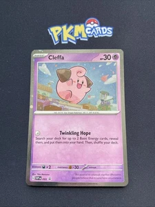 Pokémon TCG Cleffa SVP095 Black Star Promo LP. - Picture 1 of 3