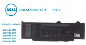 Bateria DELL Latitude 5440 3540 5540 5340 3440 MODEL: R73TC - Zdjęcie 1 z 4