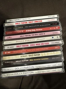 Dolly Parton 12 CD Lot RCA Years/GH/best/Eagle/treasures/Christmas/Ultimate VG+M - Picture 1 of 14