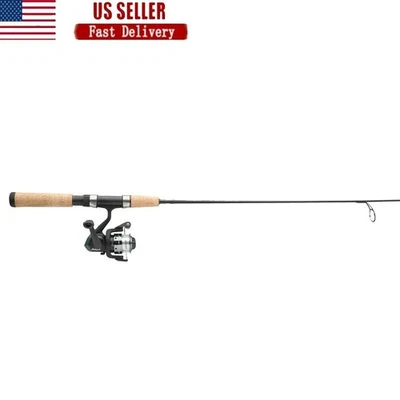 Micro Spinning Combo Ultra Light Fishing Rod 20 Size Reel Freshwater Use - Image 1 of 4
