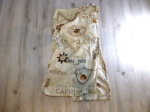 Vintage Cambridge Dry Goods Linen Blend Dress L Tan BOHO Coffee All Over Print - Picture 1 of 13