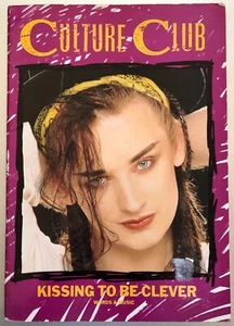 CULTURE CLUB ""Kissing To Be Clever"" CANCIONERO DE PALABRAS RARAS Y MÚSICA 1982 EDICIÓN DEL REINO UNIDO - Imagen 1 de 3