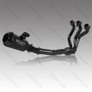 Full Motorcycle Exhaust Slip on Muffler System for YAMAHA MT09 FZ09 FJ09 XSR900 - Foto 1 di 7