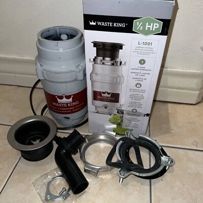 Waste King L-1001 Garbage Disposal with Power Cord - Image 1 of 4
