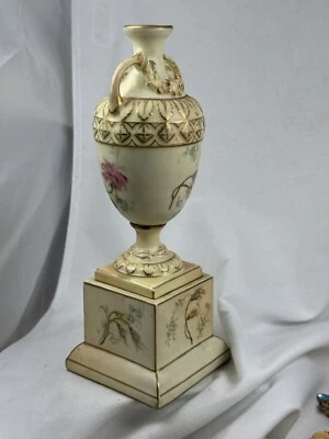 Vase  Germany   Royal Rudolstadt Signed   Classic  Urn Centerpiece  Sevres Style - Image 1 of 4
