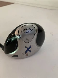 Callaway X Hot 15° 3 Wood Fujikura Banzai 65g A Senior Graphite R-Hand w Cover - Picture 1 of 12