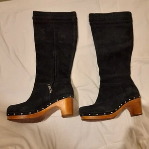 Botas de gamuza negras UGG Australia Lynnea talla 3 - Imagen 1 de 3