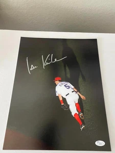 Ian Kinsler signed 11x14 photo Texas Rangers Autograph Jewish all star - Picture 1 of 1