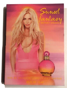 Britney Spears Sunset Fantasy 0.05 oz 1.5 ml EDT Spray Mini Travel Sample Vial - Picture 1 of 4