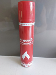 Venice GAS REFILL purified  Butane lighter refills  1 X 300ml Each