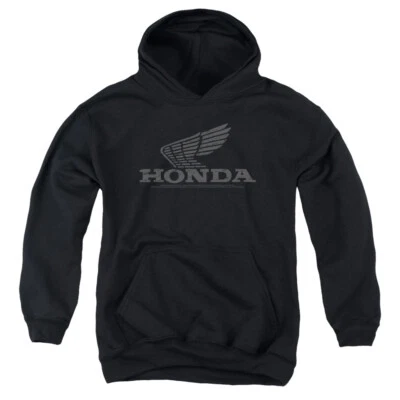 HONDA VINTAGE WING Licensed Kids Hoodie Sweatshirt SM-XL BOYS GIRLS SZ 6-20 - Image 1 of 2
