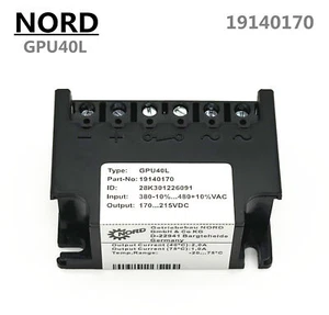 NORD GPU40L Motor brake rectifier 19140170 380-10%...480+10%VAC 170...215VDC - Picture 1 of 9