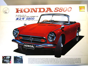 Otaki Vintage 1:12 Big Scale Honda S800 Convertible Model Kit New #OT 3-193-4800