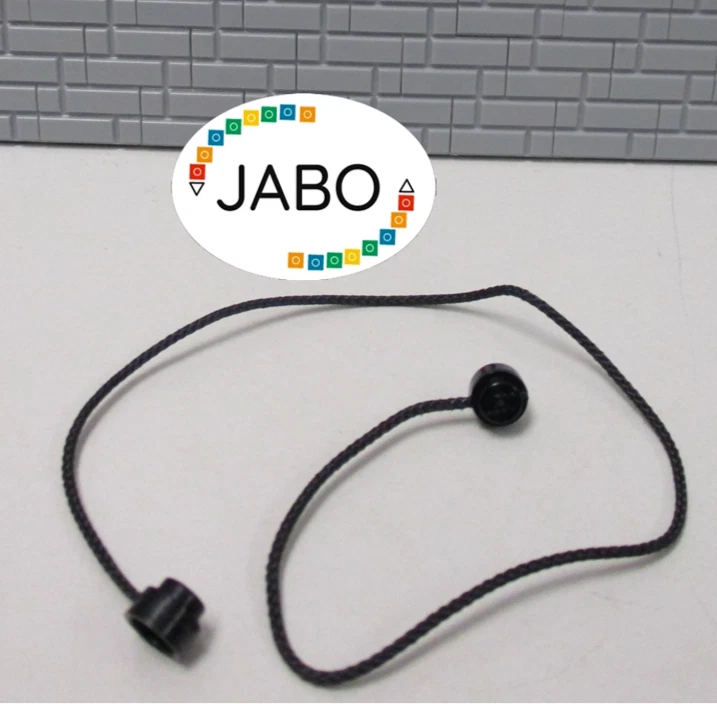 (B10/24) Lego 1x x127c30pb01 Schnur mit Endnoppen 30L schwarz 8288 70404 42009 - Bild 1 von 1