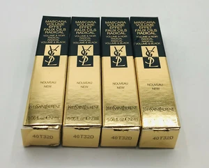 Qty 4 Ysl Mascara Volume Effet Faux Cils 0.06oz 2ml New In Box - Picture 1 of 4