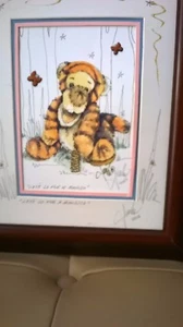 Signed Tigger "Let's Go For A Bounce" Print - Picture 1 of 8