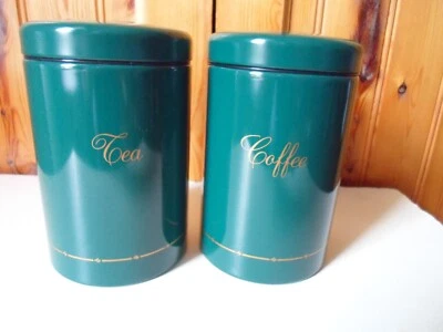 Juego de 2 botes verdes Brabantia: té y café 1,4 litros 17x 11 cm Foto 1 de 4