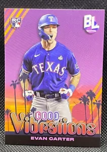 2024 Topps Big League #GV-23 Evan Carter Good Vibrations - Bild 1 von 2