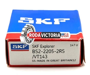 SKF BS2-2205-2RS/VT143 Sealed Spherical Roller Bearing 25x52x23 (mm) - Picture 1 of 4
