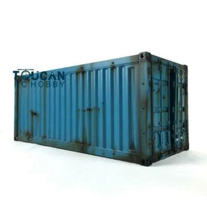Semirremolque Toucanrc 1/14 20 ft usado caja contenedor para camión tractor modelo camión - Imagen 1 de 5