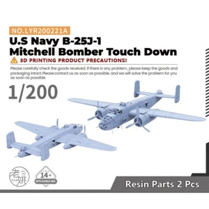 SSMODEL Z Scale Military Model Kit U.S Navy B-25J-1 Mitchell Bomber Touch Down - Bild 1 von 4
