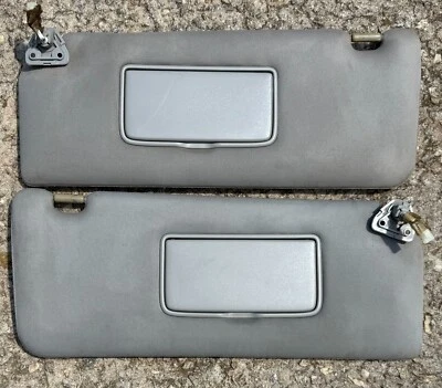 Parasol gris para conductor y pasajero Nissan Titan Armada 2004-2014 OEM Foto 1 de 3