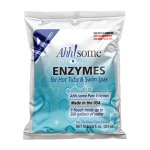 NEW Ahh-some ENZYMES for Hot Tubs & Swim Spas Single Use Packet Made in the USA - Picture 1 of 2
