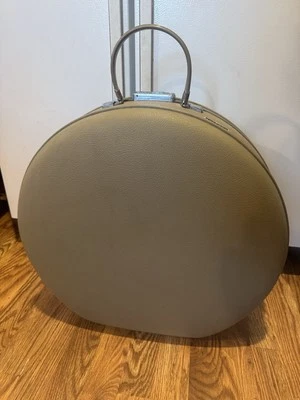American Tourister Tiara Round Suitcase Beautiful Interior Vintage Luggage 20” - Image 1 of 4