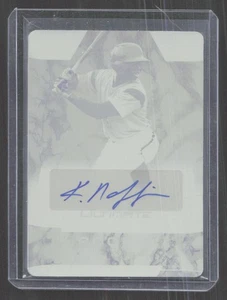 2019 Leaf Ultimate Rookie Signatures Kristian Robinson Printing Plate 1/1 - Picture 1 of 2