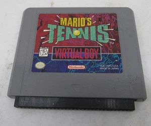 Mario's Tennis (Nintendo Virtual Boy, 1995) Cartucho Solo PROBADO ENVÍO RÁPIDO - Imagen 1 de 2