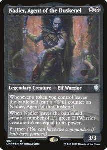 1x Nadier, Agent of the Duskenel (FOIL ETCHED) - NM - See Pic for Set - Picture 1 of 1