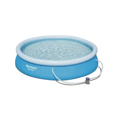 BESTWAY FAST SET PISCINA GONFIABILE FUORI TERRA CON POMPA E FILTRO 366 X 76 CM - Immagine 1 di 4