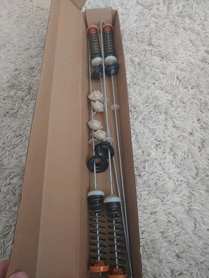 Juego de 4 varillas de suspensión whirlpool cabrio lavadora wtw7000dw4 usadas Foto 1 de 4