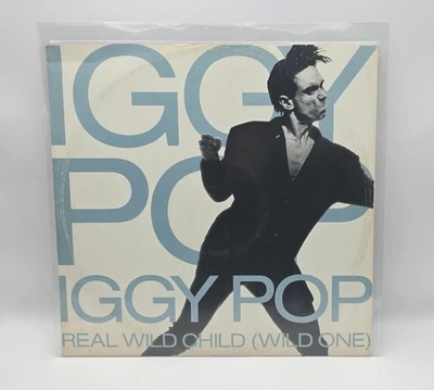 Iggy Pop – “Real Wild Child (Wild One)” – 12” Extended Version - UK Pressing - Image 1 of 2