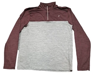 Old Navy Shirt Mens Sz Small 1/4 Zip Pullover Long Sleeve Sweater Wicking Stretc - Picture 1 of 12